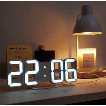 3D Digital LED Table Clock