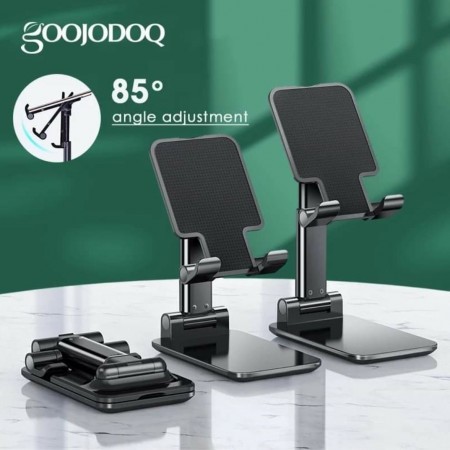 T1 Universal Ergonomic Collapsible Adjustable Desktop Tablet Mobile Phone Holder