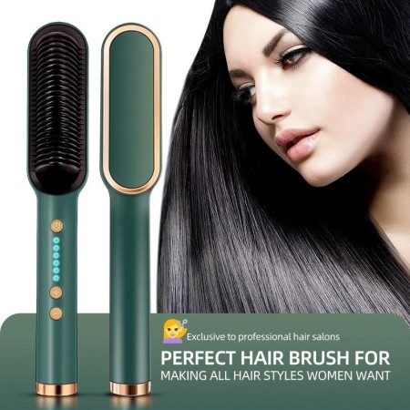 Automatic Hair Straightener brush