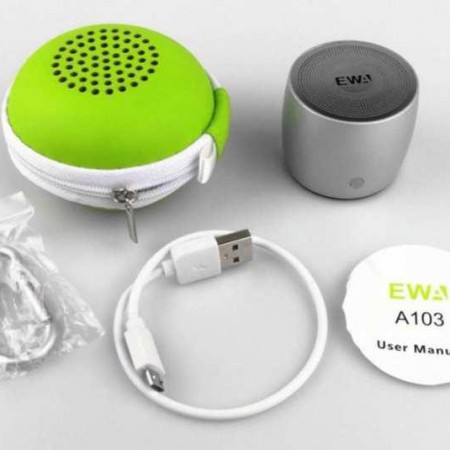 EWA A103 TWS Bluetooth 4.0 Mini Speaker HiFi Stereo Subwoofer Wireless Speaker Bluetooth Portable Speakers