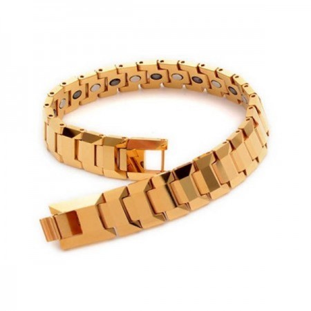 Magic Stones titanam full Gold- Bracelet