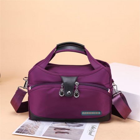 Large Capacity Waterproof Anti-theft Fashion ( purple colour)