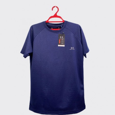 Premium Jersey T Shirt Under Ramour (Blue Colour) 004