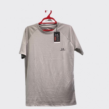 Premium Jersey T Shirt Under Armour (Silver Colour) 006