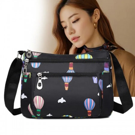 (Black colour ) Korean sports travel shoulder bag