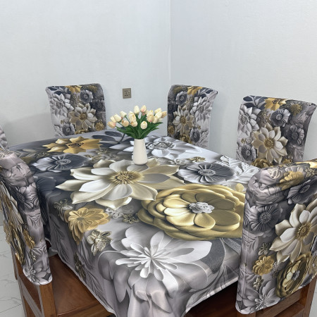 3D printed chair cover and dining table cover-202