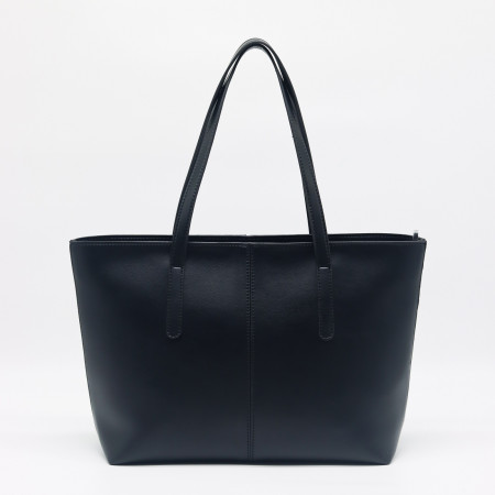 Luxury Hand Bag atypical leather (Black)