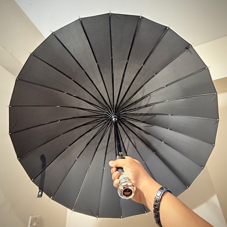 ২৪ শিকের প্রিমিয়াম ছাতা 003 ( Black Color )