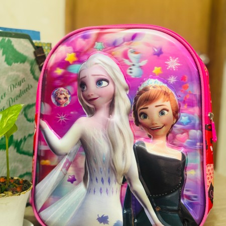 Princess Double Chamber Animated Backpack