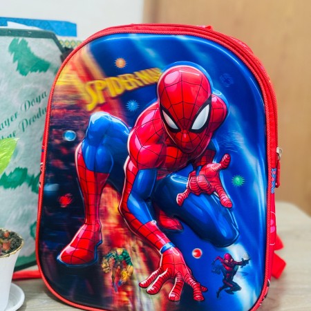 Spiderman Double Chamber Animated Backpack