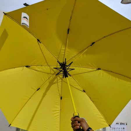 ৮ শিকের ডাবল শিক বড় সাইজের  রহমান ছাতা  (Yellow Colour)
