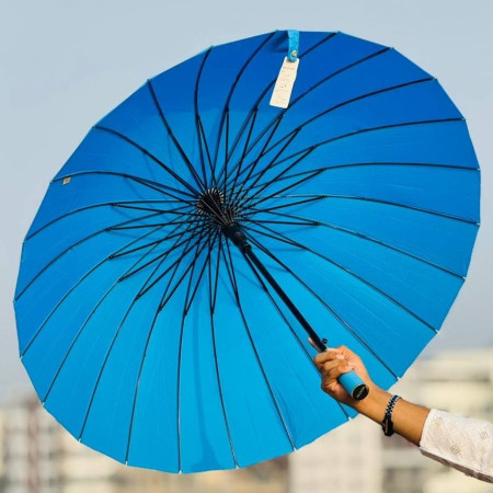 ২৪ শিকের প্রিমিয়াম ছাতা MOON ( Blue )