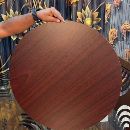 সিংগেল লেয়ার ৩৬০° ঘূর্ণায়মান সার্ভিং ট্রে [ China Inspire]