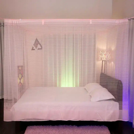 মশারি ৬x৭ ফিট – হালকা গোলাপী