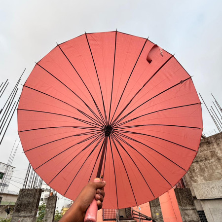 24-inch China Umbrella (Light reddish-pink)