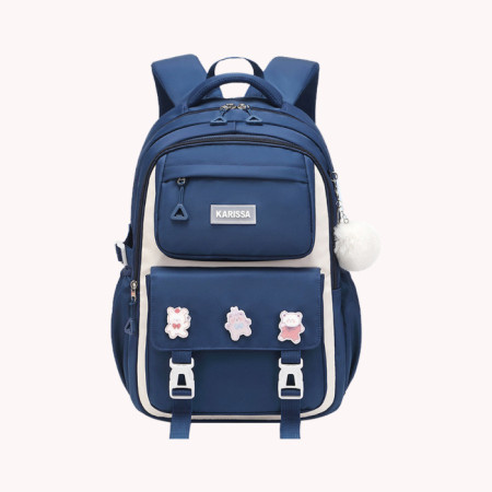 School Backpack Black Color
